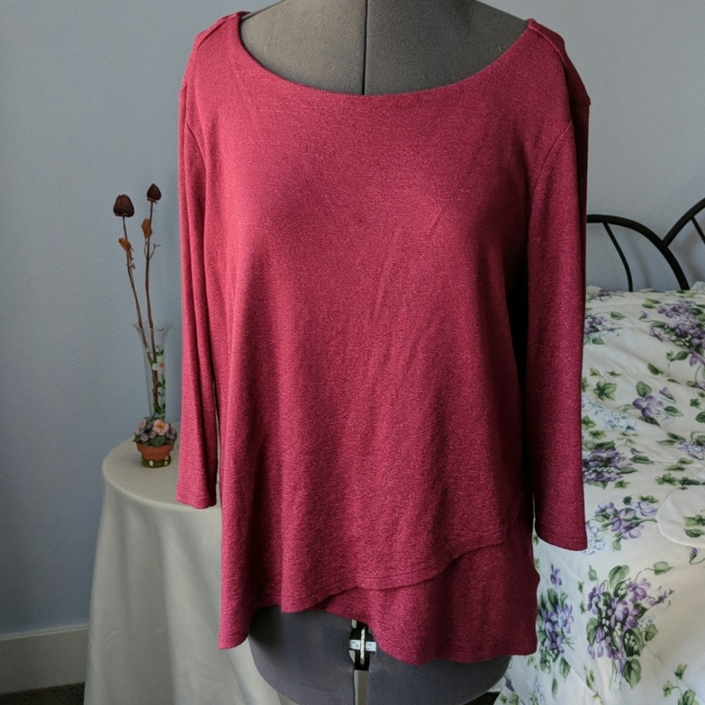 4 for $20🌷Clearance! Dress Barn Asymmetrical Top